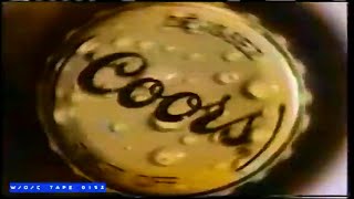 Coors Beer Commercial Compilation  1986 [upl. by Airla]