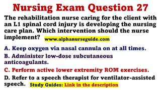 464  Nursing Questions for NCLEX ATI Exit Exam amp Hesi Exit Exam  NCLEX RN  NCLEX PN  LPN  LVN [upl. by Kannav877]