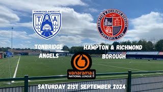 LATE PENALTY SAVES US  Tonbridge Angels 22 Hampton amp Richmond Borough 21092024 [upl. by Phares]