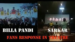 Billa Pandi VS Sarkar Theatre Response  Billa Pandi  Sarkar [upl. by Acimat]