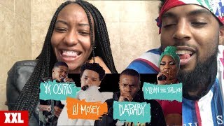 DaBaby Megan Thee Stallion YK Osiris Lil Mosey REACTION XXL Freshman Freestyle Cypher [upl. by Aneeb48]