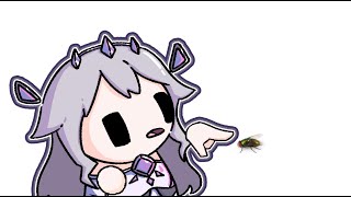 Biboo catch a fly hololive fan animation [upl. by Enelra]