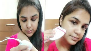 How I Epilate My Face  Demo Using Philips Epilator Philips BRE235  Philips Santinelle Epilator [upl. by Richer]