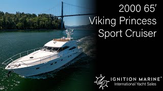 Viking Princess Sport Cruiser 65 Ignition Marine [upl. by Merla]