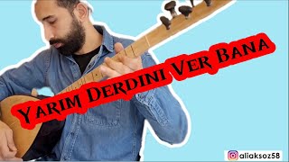 Yarim Derdini Ver Bana  Ali AKSÖZ [upl. by Dambro]