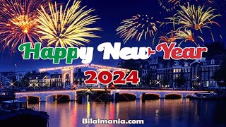 Happy New Year 2024 Countdown Whatsapp Status  New year 2024 GIF  New year 20224 Wishes [upl. by Mikes]