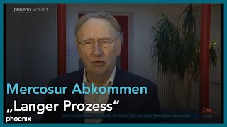 Bernd Lange ua zum Mercosur Abkommen am 211124 [upl. by Ahsem]