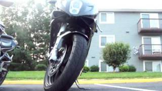 Hyosung GT650R Custom Motorcycle Scorpion Exhaust [upl. by Elbertine]