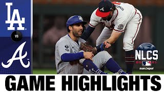 Dodgers vs Braves NLCS Game 1 Highlights 101621  MLB Highlights [upl. by Soneson]