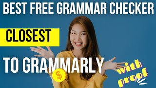 Best FREE GRAMMAR CHECKER APP online closest to GRAMMARLY  Grammarly alternatives [upl. by Vetter429]