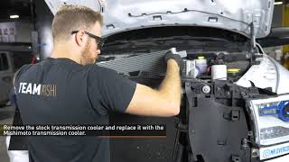 20152018 RAM 25003500 67L Cummins Transmission Cooler Installation Guide by Mishimoto [upl. by Leay]