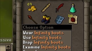 OSRS Hardcore Ironman Ep 9  Infinity Boots  Making Pray Pots [upl. by Buhler639]