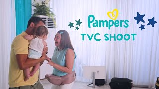 Pampers TVC Shoot  Episode 65 [upl. by Alrats]