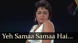 Jab Jab Phool Khile  Yeh Samaa Samaa Hai  Lata Mangeshkar [upl. by Nelleh659]