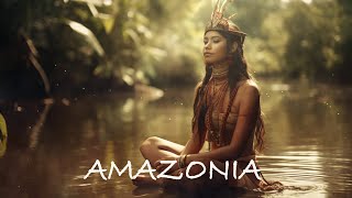 Amazonia  Soothing Amazonian Ambient Music with Nature Sounds  Ethereal Meditative Ambient Music [upl. by Durtschi]