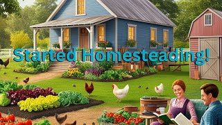 A Beginners Guide to Getting Started Homesteading [upl. by Ahseenyt]