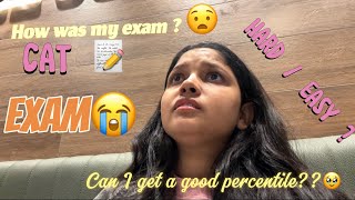 CAT EXAM😭 2024 full vlog catexam exam cat2024 vlog [upl. by Nahtanhoj]