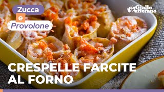 CRESPELLE FARCITE con ZUCCA e GUANCIALE AL FORNO – Ricetta sfiziosa perfetta per la cena 🤤🍂 [upl. by Dode]