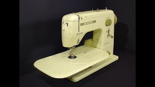 Bernina Minimatic 707 sewing machine  instructions [upl. by Anielram536]