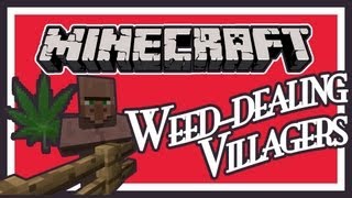 Villager Drug Dealers in Minecraft  Herblore Mod Showcase [upl. by Daniels]