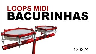 Loops de Bacurinhas Pagode Baiano Midi 120224 [upl. by Bergeman387]