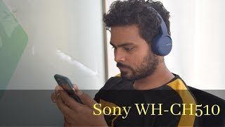 Sony WHCH510 Review Impressive sound and extraordinary battery backup [upl. by Oster]