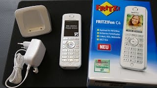 AVM FRITZFon C4 UnboxingVorstellung 2016 [upl. by Fleda524]