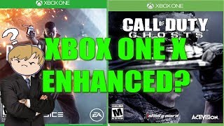 COD Ghosts amp Battlefield 1 Getting Xbox One X Enhanced Ghosts 2 GB Update [upl. by Barthol]