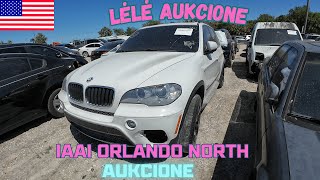 Radau Lele BMW X5 Orlando North IAAI aukciono apzvalga Audi RSQ8 Jaguar GTI [upl. by Akehs774]