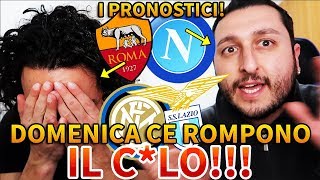 DOMENICA CE ROMPONO IL RomaNapoli  InterLazio Pronostici Serie A [upl. by Aseuqram872]