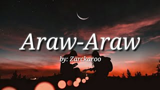 ArawAraw by Zarckaroo lyrics video  Musikero ng Billionaire Gang [upl. by Hay]