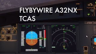 MSFS FlyByWire A320 TCAS In Action  Resolution Advisory  A32nx [upl. by Raamaj164]