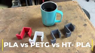 HTPLA vs PLA vs PETG [upl. by Johannes237]