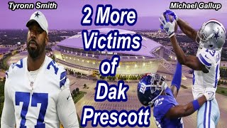 Tyronn Smith Michael Gallup releasedDaks Case Update [upl. by Ebbie]