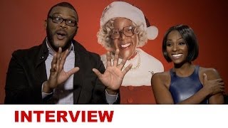 A Madea Christmas Interview  Tyler Perry amp Tika Sumpter  Beyond The Trailer [upl. by Ahsiele35]