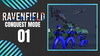 01  STRATEGIC CONQUEST  Lets Play RAVENFIELD Gameplay PC [upl. by Nahta695]