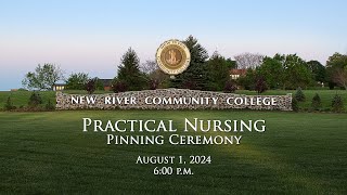 LPN Nurse Pinning Ceremony 2024  New River Community College [upl. by Billat772]