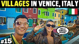 Worlds Most Colorful island in Venice Italy 🇮🇹  Europe Tour vlog [upl. by Thedric]