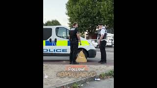 Traffic Warden Clamps A Police Car For Wrong Parking An Argument Ensued [upl. by Solley548]