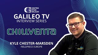 CHILLVENTA 2024  Galileo TV interviews Kyle ChesterMarsden Fieldpiece Europe [upl. by Akcimahs]