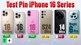 Test pin iPhone 16 series Galaxy S24 Ultra Xiaomi 14 Ultra Honor Magic 6 Pro [upl. by Karel]