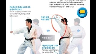 THE EXPLANATION OF OFFICIAL TAEKWONDO POOMSAE 2 chonkwon 03 [upl. by Perceval949]