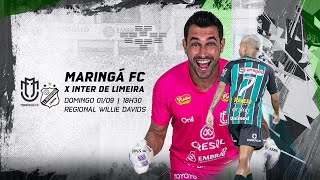 MARINGÁ FC 1 X 1 INTER DE LIMEIRA  Quartas de final  Brasileirão Série D 2024 [upl. by Pan]