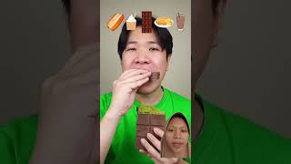 ICE CREAM DICAMPUR KUNAFA PISTACHIO❓❗shorts mukbang makanemoji makanemojipedas food pistachio [upl. by Borlase253]