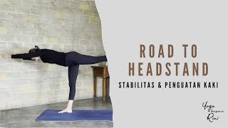 Stabilitas dan Penguatan Kaki  Road to Headstand [upl. by Wiggins]