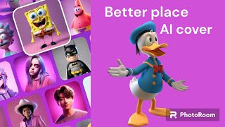 Donald duck better place AI cover [upl. by Essile]