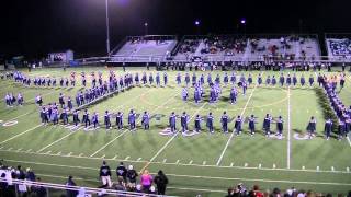 11 8 14 HALFTIME SHOW VS WESTERVILLE CENTRAL [upl. by Euphemia]