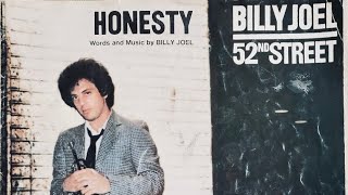 Honesty  Billy Joel オネスティ [upl. by Aikit]