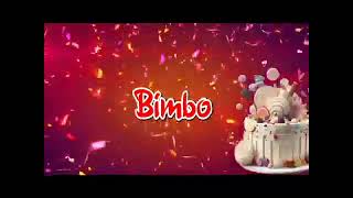 Happy Birthday Bimbo [upl. by Forbes]