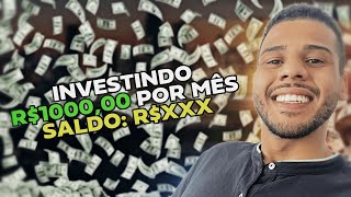 Investindo R1000 por mês  Quais ativos colocamos na nossa carteira esse mês [upl. by Kathe]